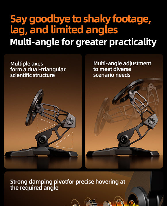 MagSafe Phone Stand - CNC Aluminum Holder Adjustable Arm