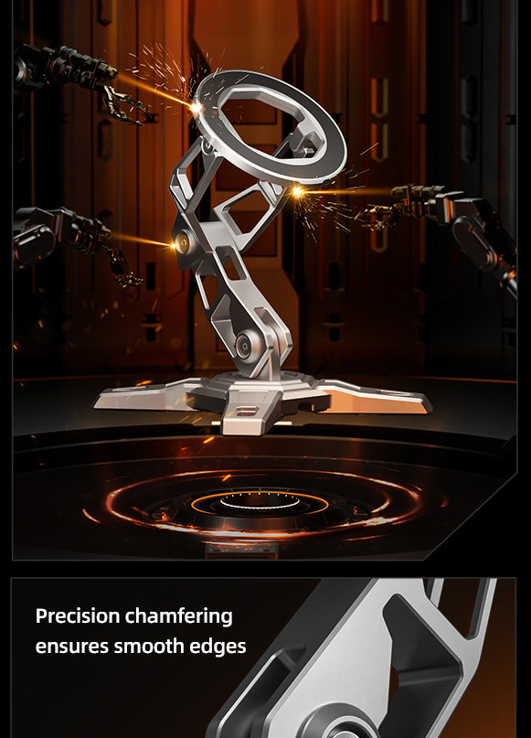 MagSafe Phone Stand - CNC Aluminum Holder Adjustable Arm